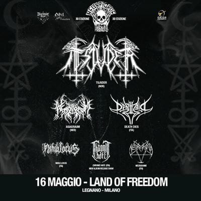(16 maggio 2026) Hellbrigade Festival XII - Tsjuder + Asagraum + others
