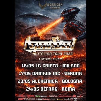 (17 maggio 2026) Agent Steel @ Verona