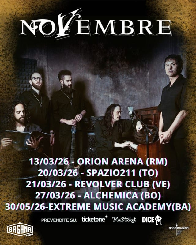 Novembre, Orion Arena, Roma (RM)